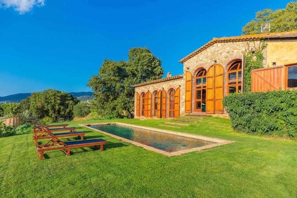 Mas Dels Arcs Con Piscina Muy Cerca De La Playa Villa Calonge  Ngoại thất bức ảnh